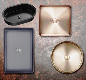 Stainless Steel Bathroom Basins